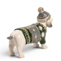 Фигурка &laquo;Такса в свитере&raquo;, 18.5&times;5.5&times;11.5 см, полистоун