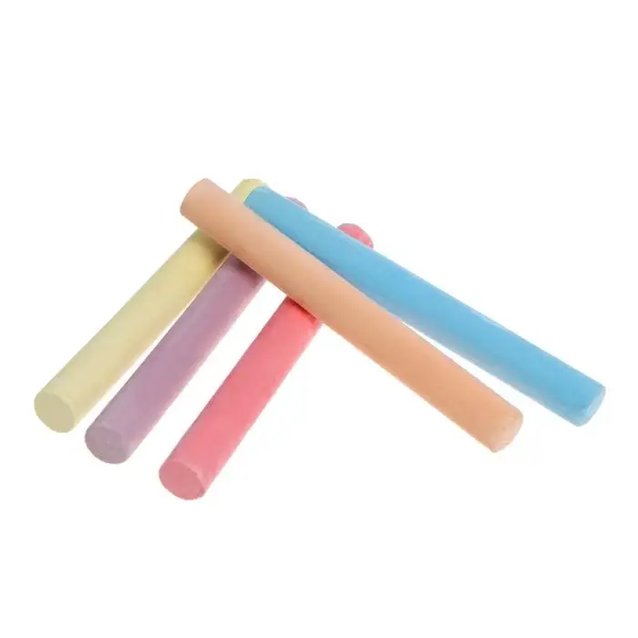 Мел школьный цветной, набор 5 цветов, круглый, в картонной коробке Мел школьный цветной, набор 5 цветов, круглый, в картонной коробке