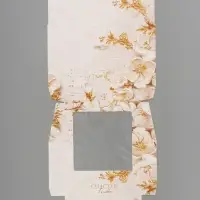 Коробка подарочная с окном &laquo;Счастье в тебе&raquo;, 20&times;20&times;4 см, самосборная