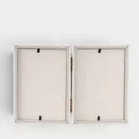 Фоторамка - коллаж &laquo;Двойная&raquo;, на 2 фото, 10&times;15, белая