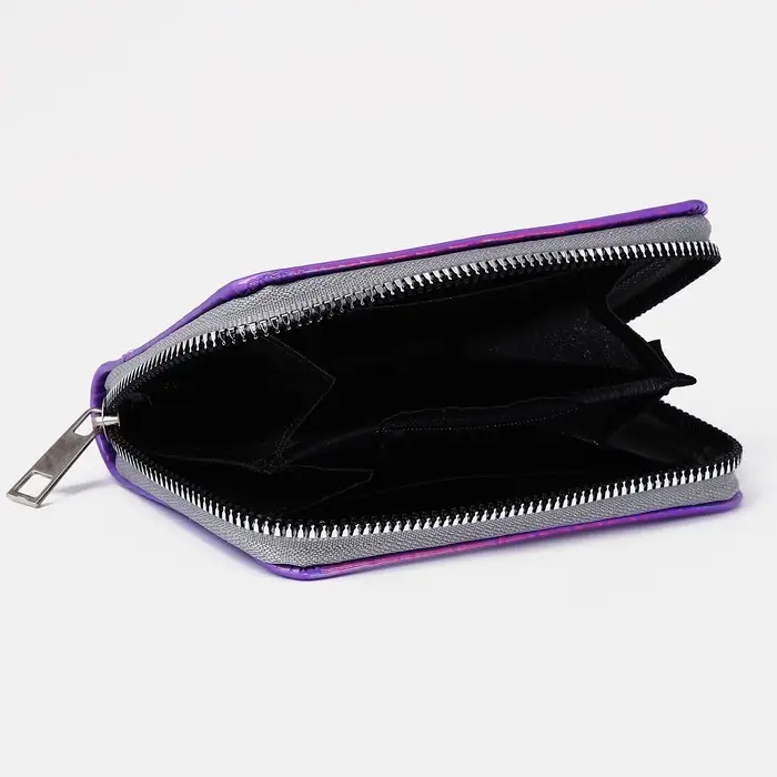 Кошелёк с голографическим эффектом «Котик», 12.5х9х2 см