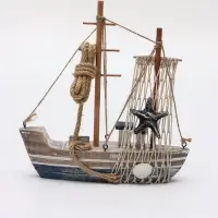 Сувенир интерьерный &laquo;Лодка старика&raquo; 21.5&times;5.5&times;22 см
