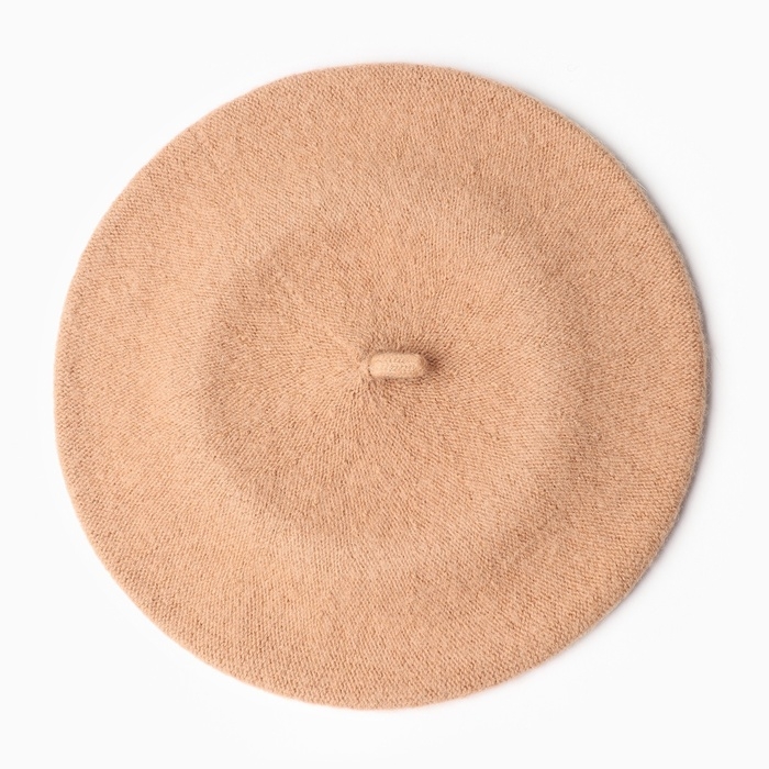 Берет женский MINAKU, цвет бежевый, р-р 54-56