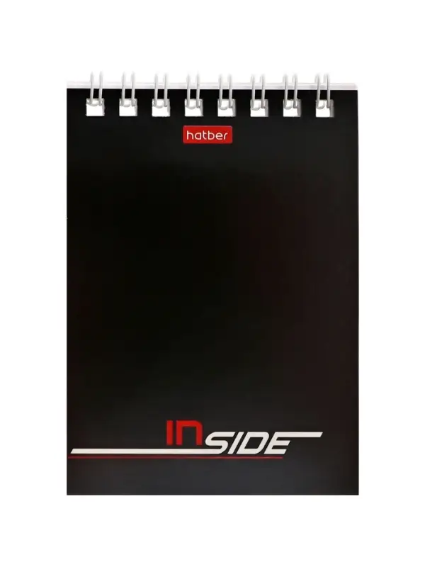 Блокнотик А7 40 л на гребне INSIDE, обл мел карт 40Б7B1 г_01622