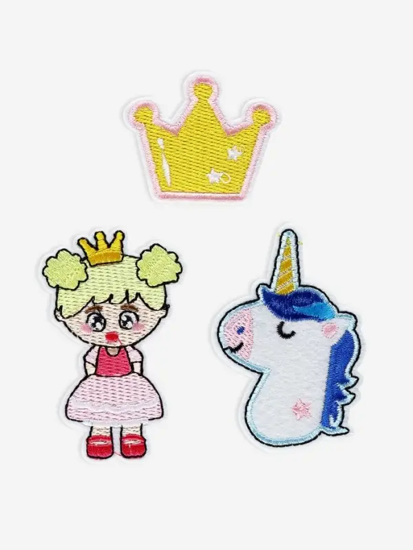 Термоаппликация «Принцесса», набор 3 шт. Термоаппликация «Принцесса», набор 3 шт.