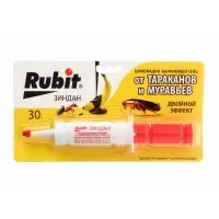 Средство от тараканов и муравьев Rubit ЗИНДАН гель люкс 30 г