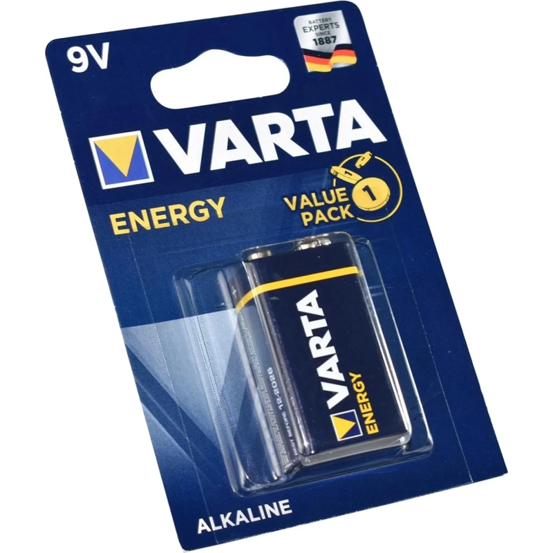 Батарейка Varta ENERGY Крона 6LP3146/6LR61 BL1 Alkaline 9V