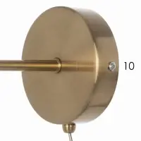 Бра 74535/1W, 1x40Вт, E14, цвет латунь