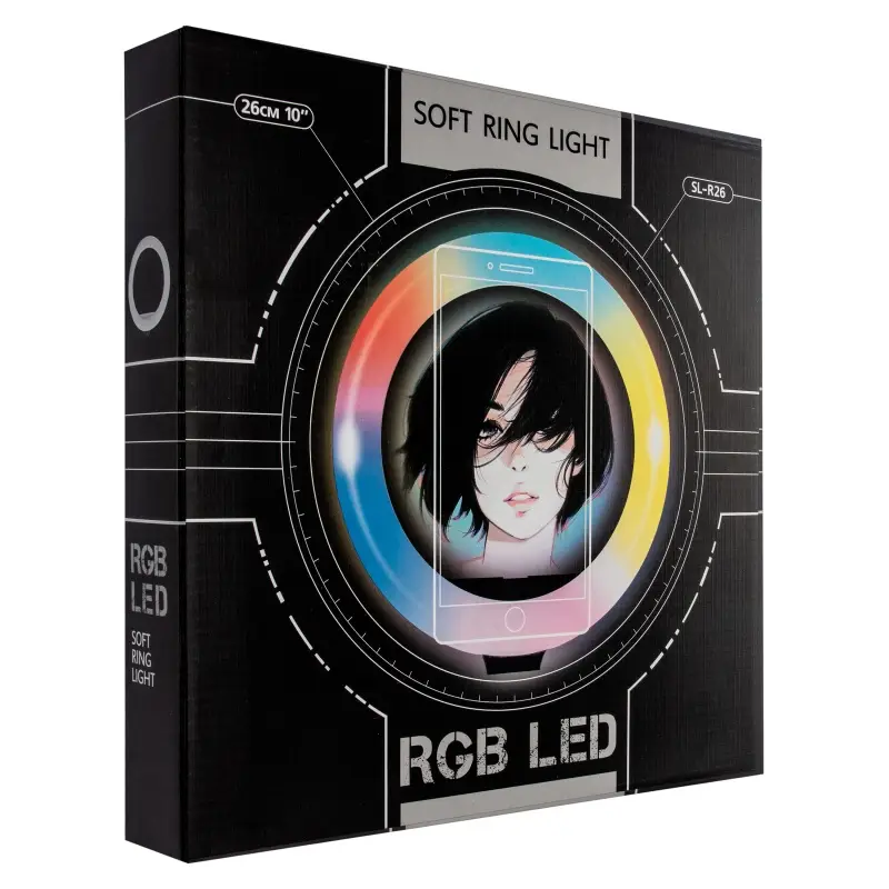 Селфи кольцо 26cm 10" SL-R26 RGB