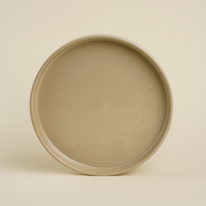 Тарелка фарфоровая обеденная SL Home «Песчаный бриз», d=26 см, цвет бежевый Тарелка фарфоровая обеденная SL Home «Песчаный бриз», d=26 см, цвет бежевый