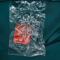 Украшение ёлочное "Льдинка" снежинка кристалл, 20х6 см, прозрачный