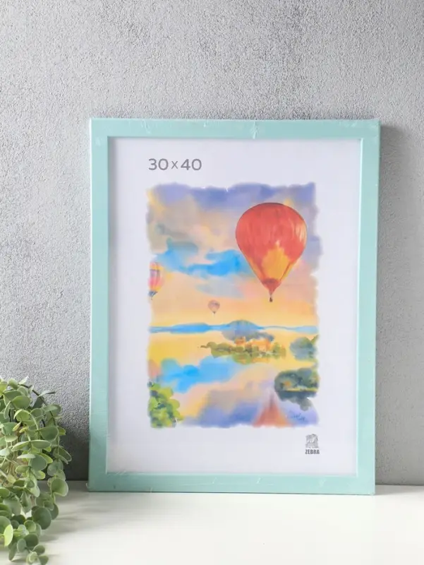 Фоторамка для фото 30&times;40 см, FIBO, мдф, (пластиковый экран), мята