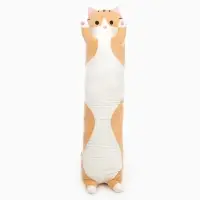 Мягкая игрушка-подушка &laquo;Котик&raquo;, 130 см, цвет рыжий