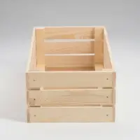Ящик для хранения вещей, 50&times;25&times;15 см, деревянный, стеллажный, &laquo;Добропаровъ&raquo;