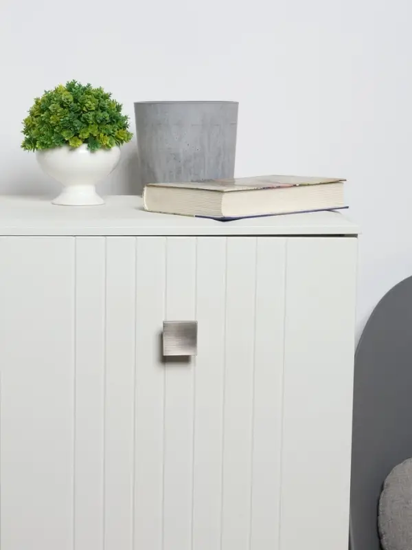 Ручка мебельная CAPPIO RT201, цвет сатиновый серый