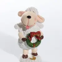 Фигурка полистоун &laquo;Овечка Бяша&raquo;, 4.5&times;4&times;8 см, МИКС