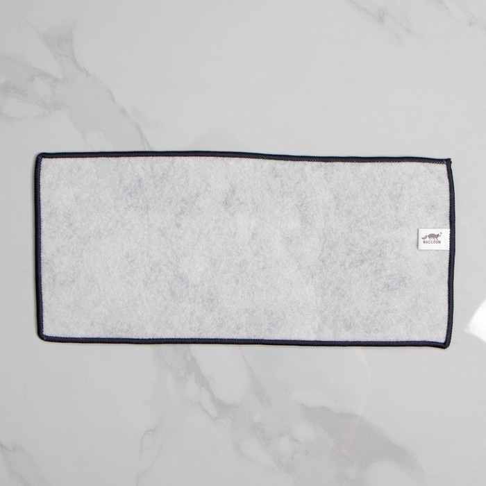 Насадка для окномойки Raccoon, микрофибра, 40×10 см, цвет синий