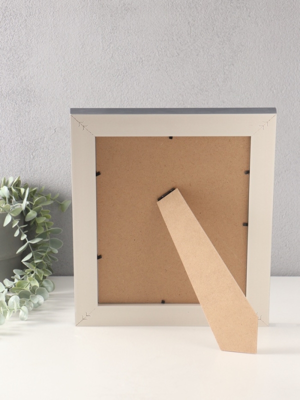 Фоторамка пластик 20х25 см "Романтизм" серая 2,5х26,2х31,2 см