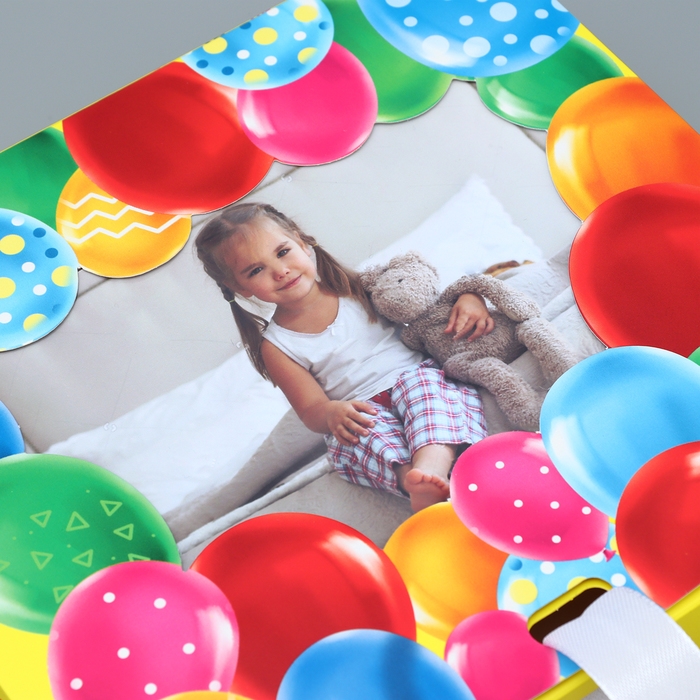 Коробка-фоторамка подарочная складная, упаковка, «С Днём рождения!», 20 х 18 х 5 см Коробка-фоторамка подарочная складная, упаковка, «С Днём рождения!», 20 х 18 х 5 см