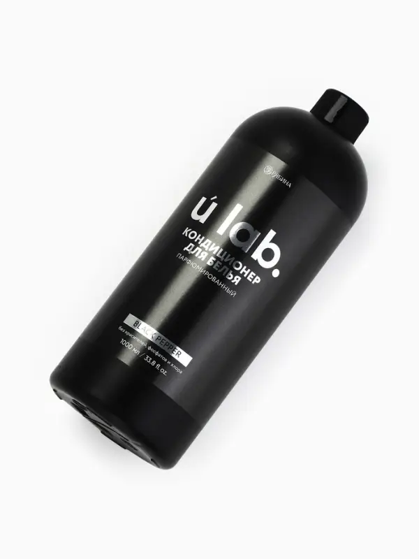 Кондиционер для белья парфюмированный Black pepper, 1000 мл, ULAB