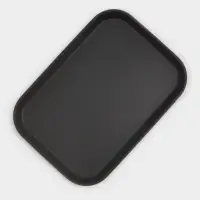 Поднос прорезиненный Hanna Kn&ouml;vell, 35&times;25 см, чёрный