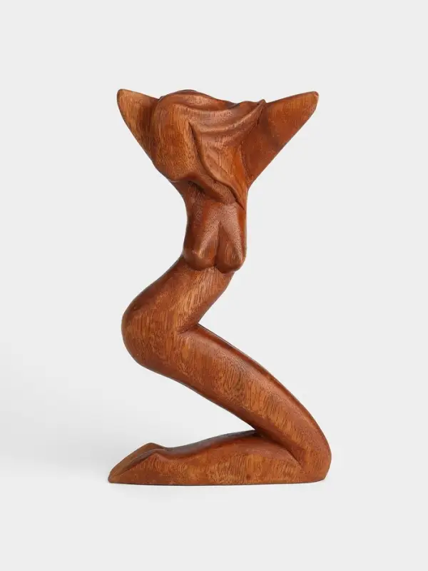 Абстракция &laquo;Красота&raquo;, 14&times;4&times;25 см, дерево суар