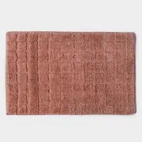 Коврик для ванной из микрофибры SAVANNA &laquo;Таормина&raquo;, 40&times;60 см, пыльная роза
