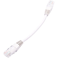 Патч-корд TWT TWT-45-45-0.15-GY UTP кат.5e, 0.15 м, серый
