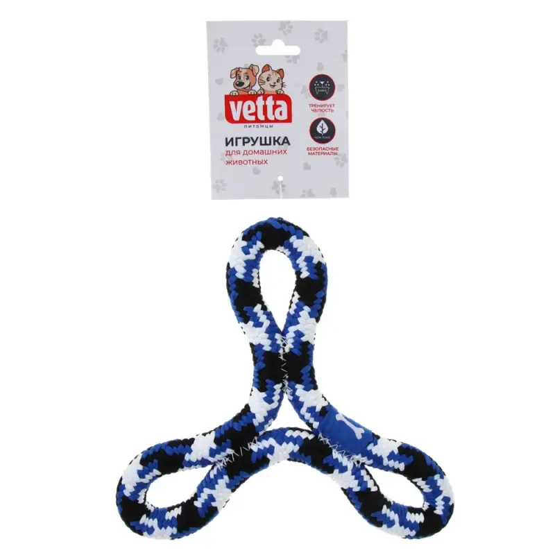 VETTA Игрушка для домашних животных, хлопок, 14х22 см