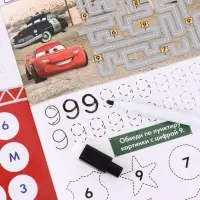 Книги многоразовые &laquo;Напиши и сотри&raquo;, набор 3 шт. по 16 стр., 3 маркера