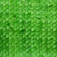 Ограждение декоративное &laquo;Листья осины&raquo;, 300&times;100 см, Greengo