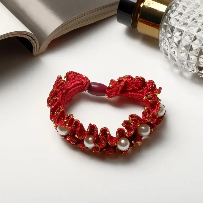 Резинка для волос Резинка для волос "Мика" красный