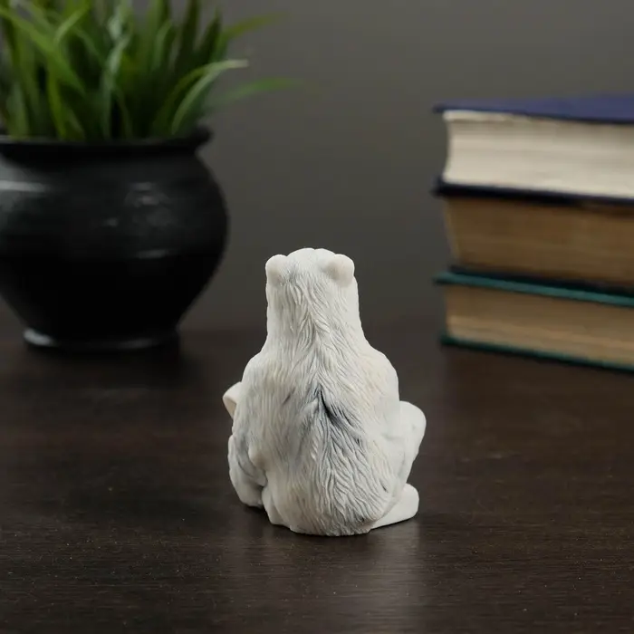 Фигурка &laquo;Шаман в шкуре медведя с бубном&raquo;, 8.5 см