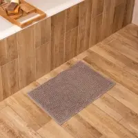 Коврик для ванной &laquo;Этель. Букли&raquo;, 38&times;58 см, серый