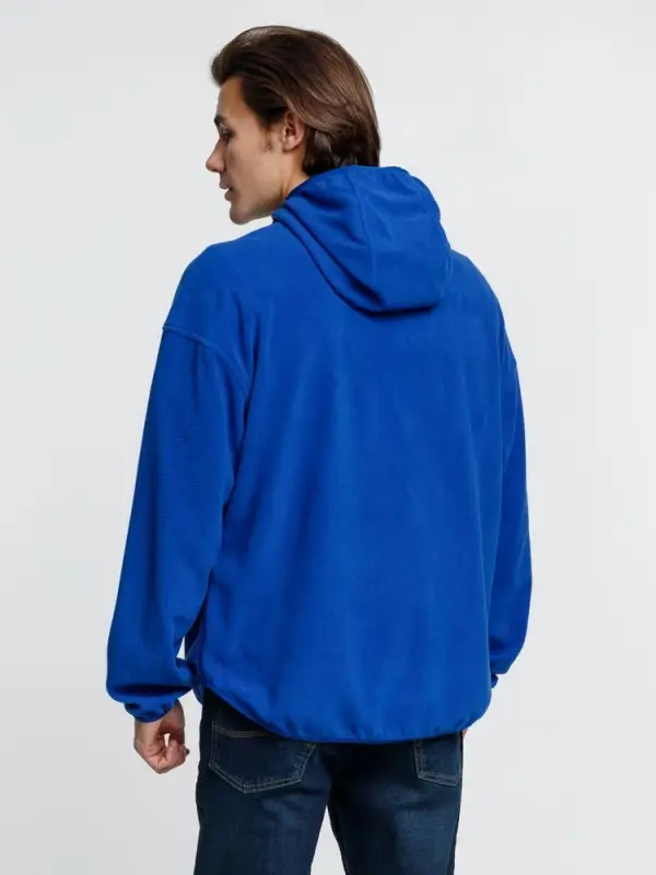 Анорак флисовый унисекс Fliska, ярко-синий, размер XS/S Анорак флисовый унисекс Fliska, ярко-синий, размер XS/S