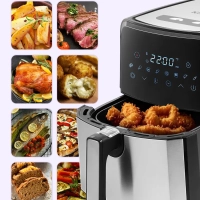 Аэрогриль электрический с поддоном КТ-2239 - 4.5 л 1700 Вт