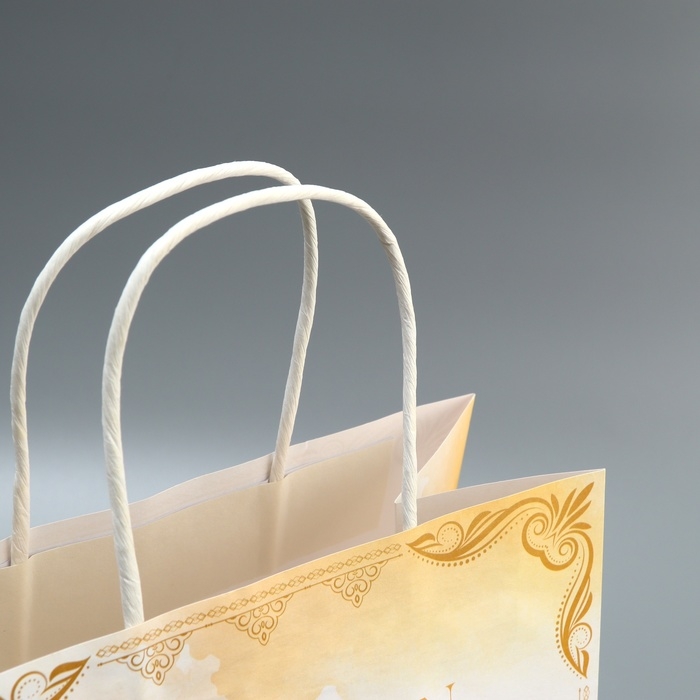 Пакет подарочный крафтовый, упаковка, Ramadan kareem, 22 х 25 х 12 см Пакет подарочный крафтовый, упаковка, Ramadan kareem, 22 х 25 х 12 см