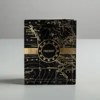 Пакет подарочный ламинированный, упаковка, &laquo;Gold present&raquo;, S 12 х 15 х 5.5 см