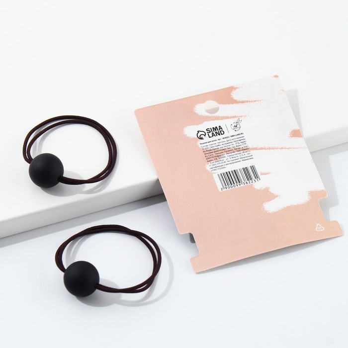 Резинки для волос «Как будто специально лучше всех» 2 шт Резинки для волос «Как будто специально лучше всех» 2 шт