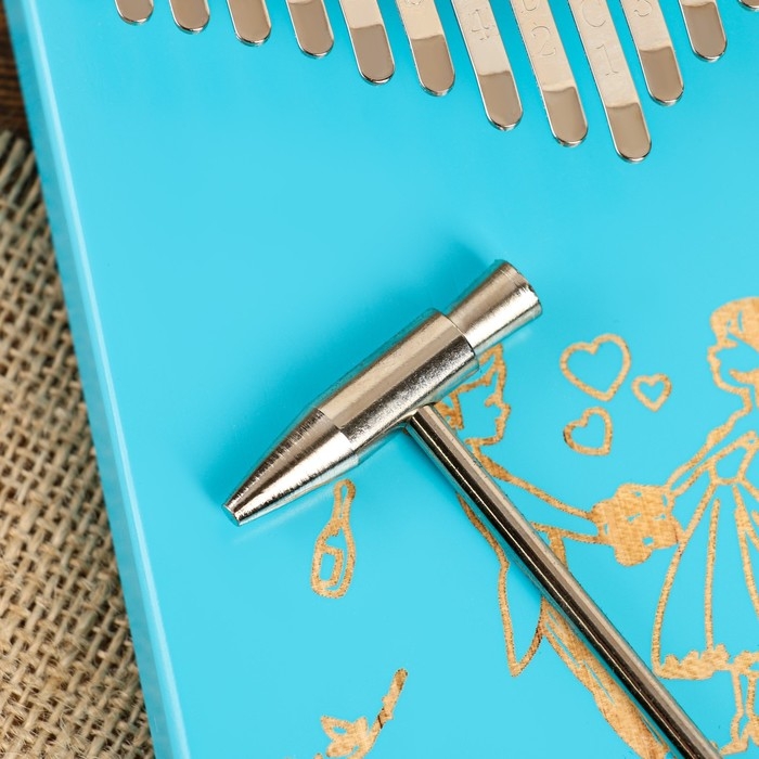 Калимба Music Life 17 нот, синяя, молодожены Калимба Music Life 17 нот, синяя, молодожены