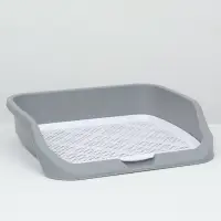 Туалет открытый 53&times;45&times;13 см, серый