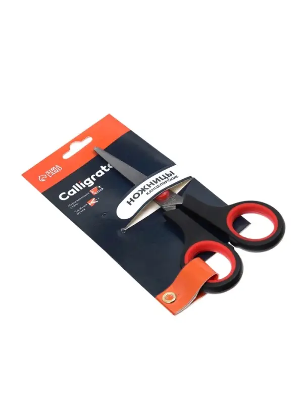 Ножницы 14.0 см (&plusmn;0.5 см) &laquo;Стандарт&raquo;, пластиковые ручки, европодвес