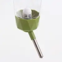 Поилка для грызунов, 250 мл, крепление-пружинка, зелёная