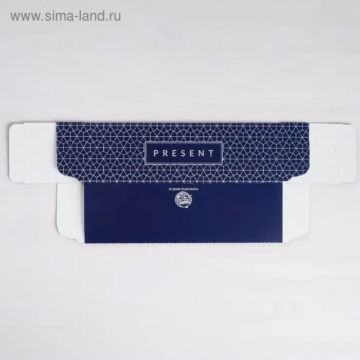 Коробка для макарун, кондитерская упаковка &laquo;Present&raquo;, 18 х 5.5 х 5.5 см