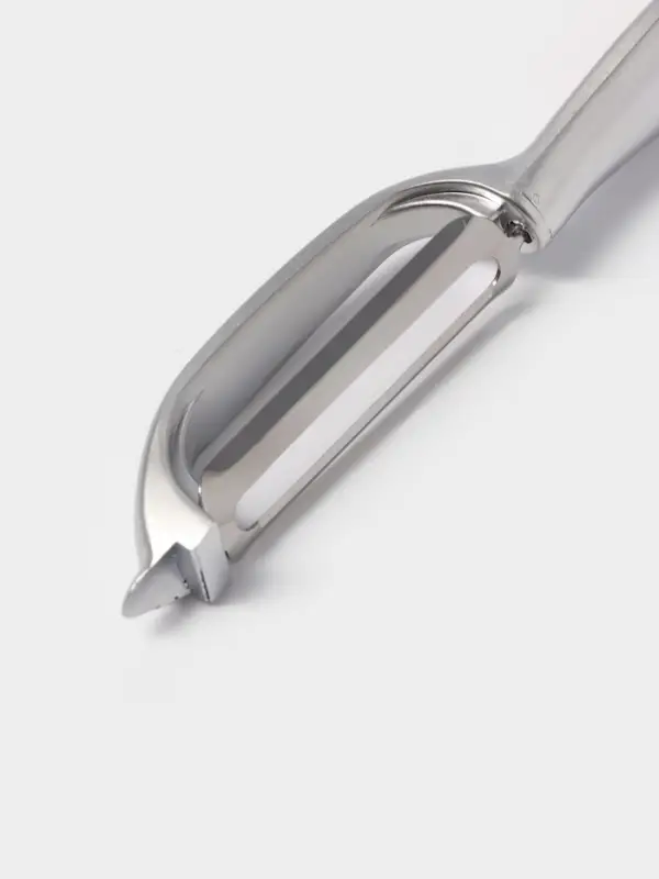 Овощечистка вертикальная Доляна Redline, 2.2&times;1.7&times;16.7, нержавеющая сталь, красная