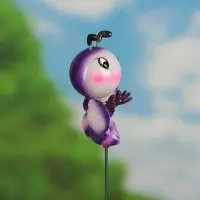 Штекер садовый &laquo;Пчёлка Жужа&raquo;, 14&times;10 см, h=40 см, МИКС, Greengo