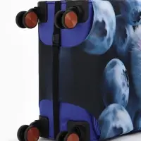 Чехол для чемодана &laquo;Пушистик&raquo;, 24", синий