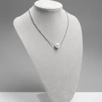 Бюст для украшений QF, 24&times;19&times;35 см, h=35 см, серый