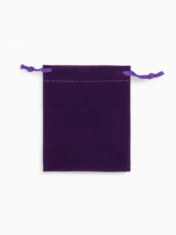 Набор мешочков бархатных 50 шт., 10&times;12 см, цвет фиолетовый (9901893)