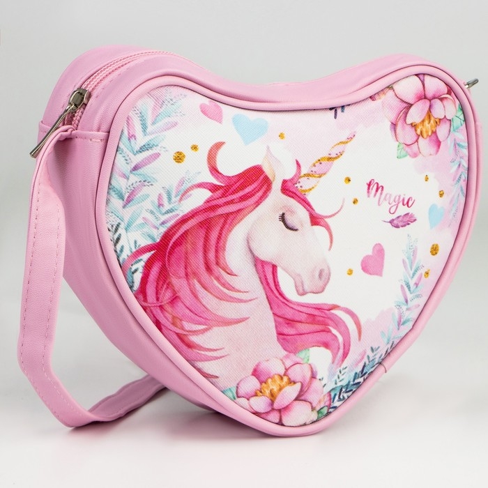 Сумка детская для девочки Magiс на молнии, цвет розовый Сумка детская для девочки Magiс на молнии, цвет розовый